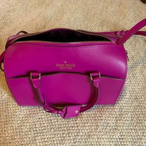 Kate spade zip top satchel